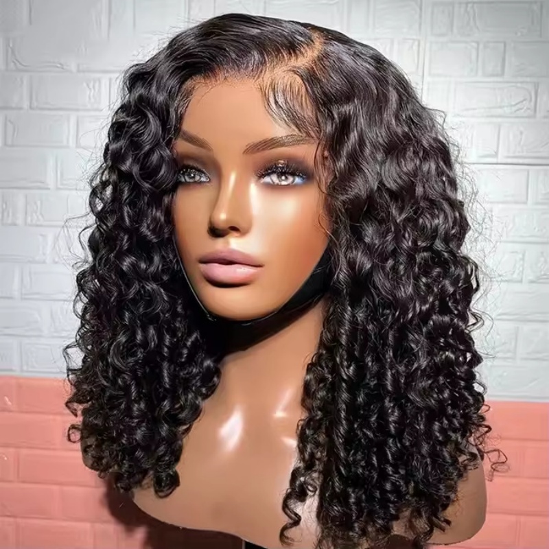 Pixie Curly Lace Frontal Wig 13X4, 5X5, 13X6 Human Hair Wigs