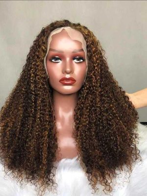 SDD Super Double Drawn 250% Density Pixie Curly 13X4 Lace Frontal Wig