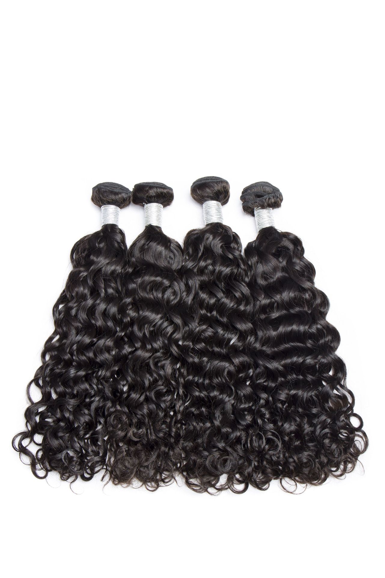 10A Nature Color Water Wave Remy Hair Bundles 3pieces 100% Human Hair